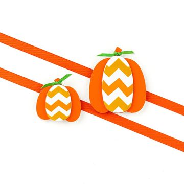 Picture of Printed Pumpkins MagnaTie™ (Set of 2)