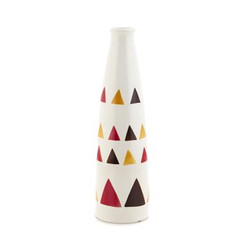 Picture of Triangle Printed Vase