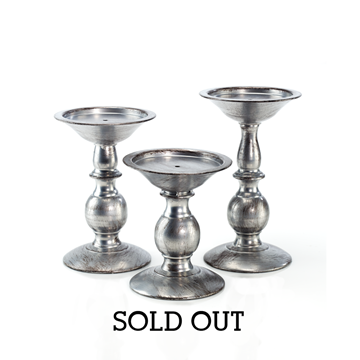 Picture of Brushed Metal Stands (Set of 3)